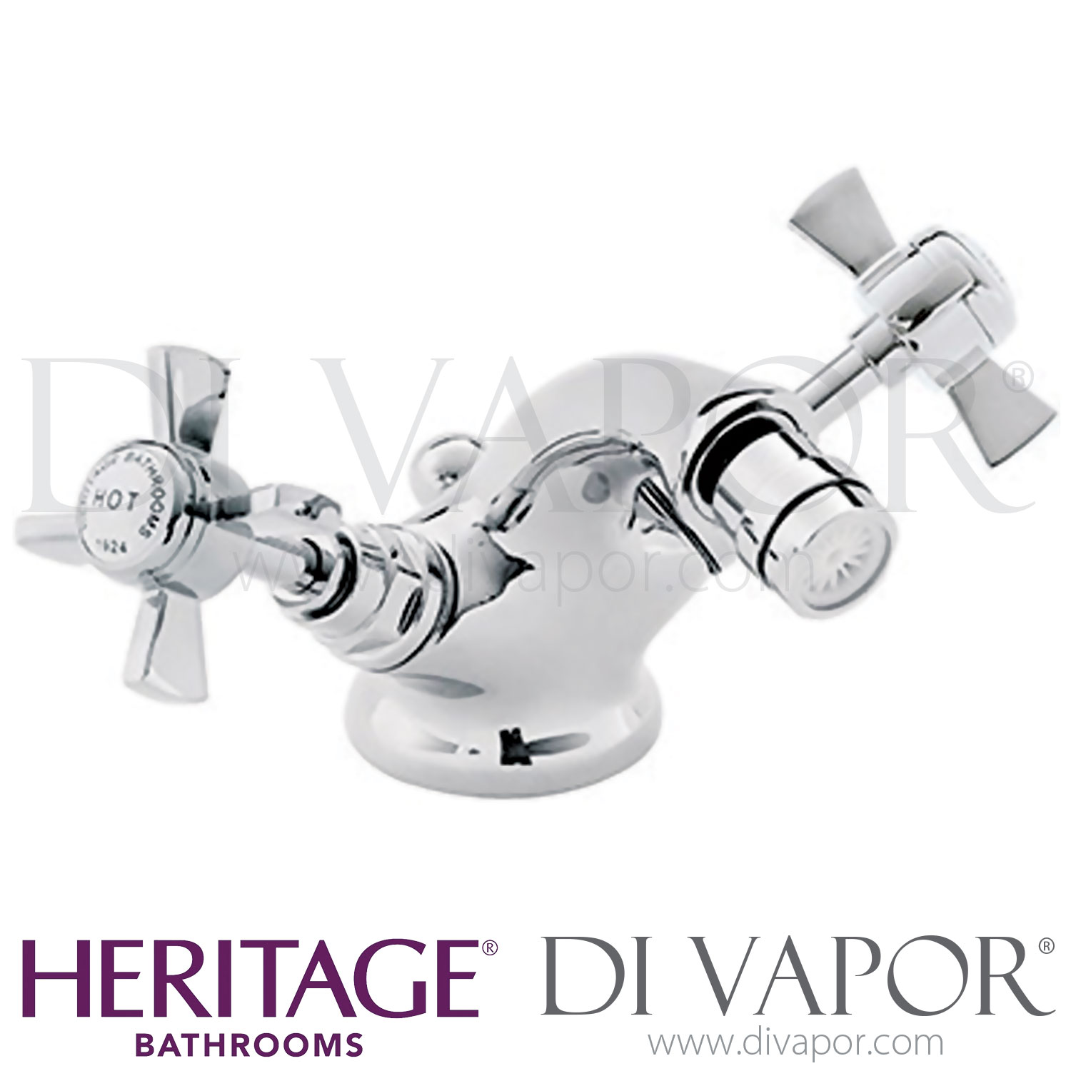 Heritage TDCC05 Dawlish Bidet Mixer Spare Parts