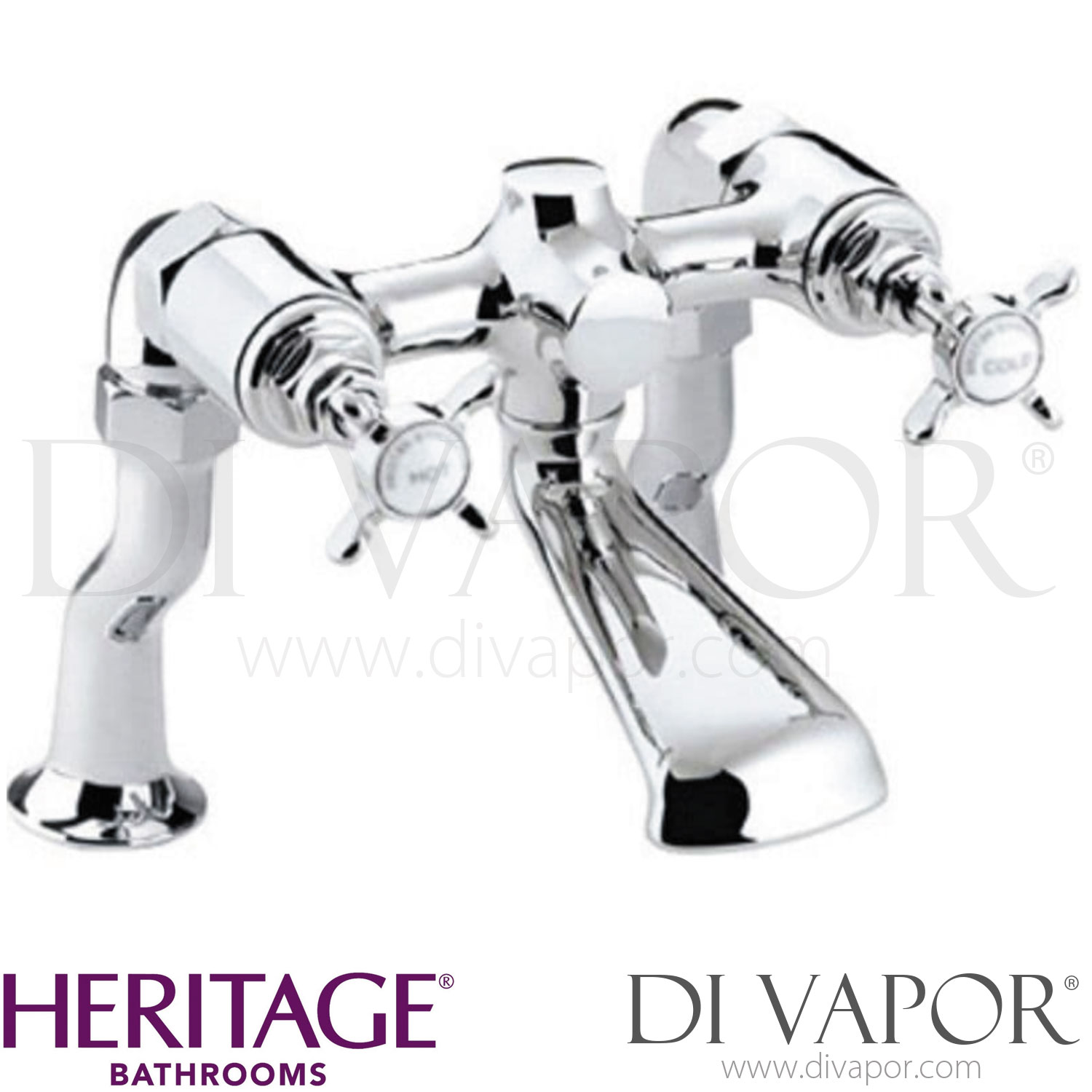 Heritage TDCC072 Dawlish Bath Filler 09/01/14 Tap Spare Parts