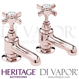 Heritage TDCRG01 Dawlish Bath Taps - Rose Gold - Spare Parts