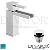 VADO Mono Basin Mixer Single Lever Clic-clac Waste Spare Parts