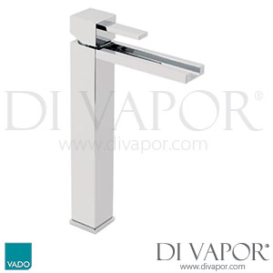 VADO TEF-100E/SB-C/P TÉ Falls Extended Mono Basin Tap Mixer Single Lever without Clic-clac Waste Spare Parts