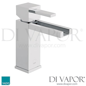 VADO TEF-100/SB-C/P TÉ falls Mono Basin Mixer Single Lever without Clic-clac Waste Spare Parts