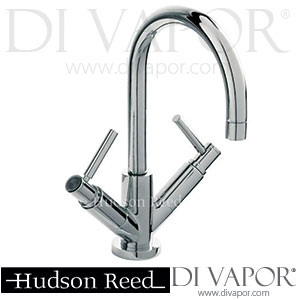 Hudson Reed Tec Lever Mono Basin Mixer Tap With Large Swivel Spout & Pop Up Waste Spare Parts