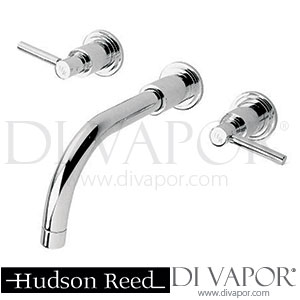 Hudson Reed Tec Lever Wall Mounted Basin Mixer Tap - TEL317 Spare Parts