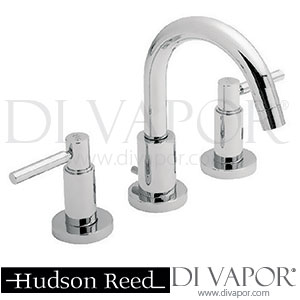 Hudson Reed Tec Lever 3 Tap Hole Basin Mixer Tap With Swivel Spout & pop up waste - TEL337 Spare Parts