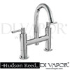 Hudson Reed Tec Bath Tap Filler With Swivel Spout Spare Parts