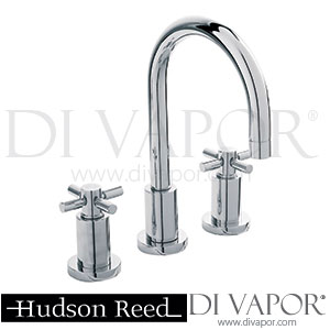Hudson Reed TEX307 Tec Crosshead 3 Tap Hole Basin Mixer Spare Parts