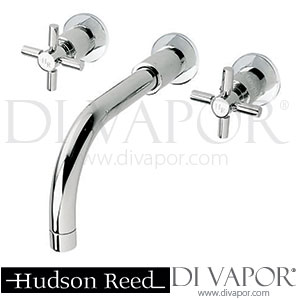 Hudson Reed Tec Crosshead Wall Mounted Basin Mixer Tap - TEX317 Spare Parts