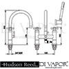 Hudson Reed Tec Crosshead Bath Shower Mixer Dimension