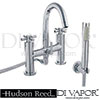 Hudson Reed Tec Bath Shower Mixer With shower kit wall bracket Spare Parts