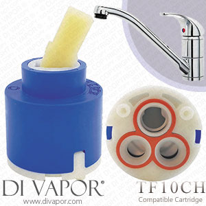 CDA TF10CH Single Lever Cartridge Compatible Spare TF10LC