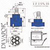 CDA TF10CH Single Lever Cartridge Compatible Spare
