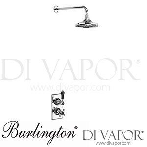 Burlington TF1S BLA+V16 Trent Thermostatic Single Outlet Concealed Shower Valve Spare Parts