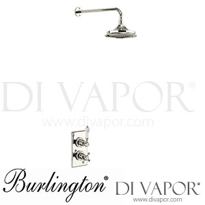 Burlington TF1S NKL+V17 Trent Thermostatic Single Outlet Concealed Shower Valve Spare Parts