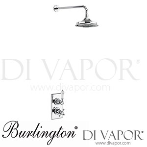 Burlington TF1S+V16 Trent Thermostatic Single Outlet Concealed Shower Valve Spare Parts