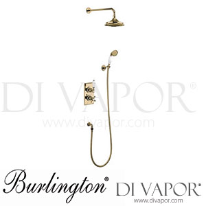 Burlington TF2S GOLD+V17 Trent Thermostatic Dual Outlet Concealed Divertor Shower Valve Spare Parts