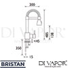 Bristan TG SNK C Mixer Spare Diagram