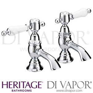 Heritage TGRC00 Glastonbury Basin Pillar Taps Spare Parts