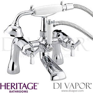 Heritage TGRDC02 Gracechurch Bath Shower Mixer Tap Spare Parts