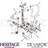 Heritage TGRDC02 Mixer Spare Tech Diagram