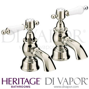 Heritage TGRG01 Glastonbury Bath Pillar Taps - Vintage Gold - Spare Parts