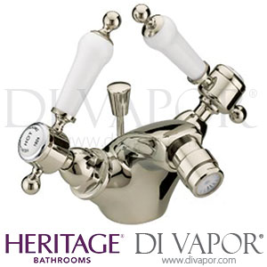 Heritage TGRG05 Glastonbury Bidet Mixer - Vintage Gold - Spare Parts