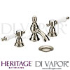 Heritage Glastonbury 3 Taphole Basin Mixer Spare Parts