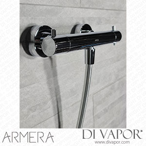 Armera TH.365.66.5 Exposed 1/2 Thermostatic Shower Valve Brushed Black Spare Parts