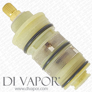 Plastic Thermostatic Cartridge Replacement (Screw In) - 89mm Total Length (Including Wax Thermostat)