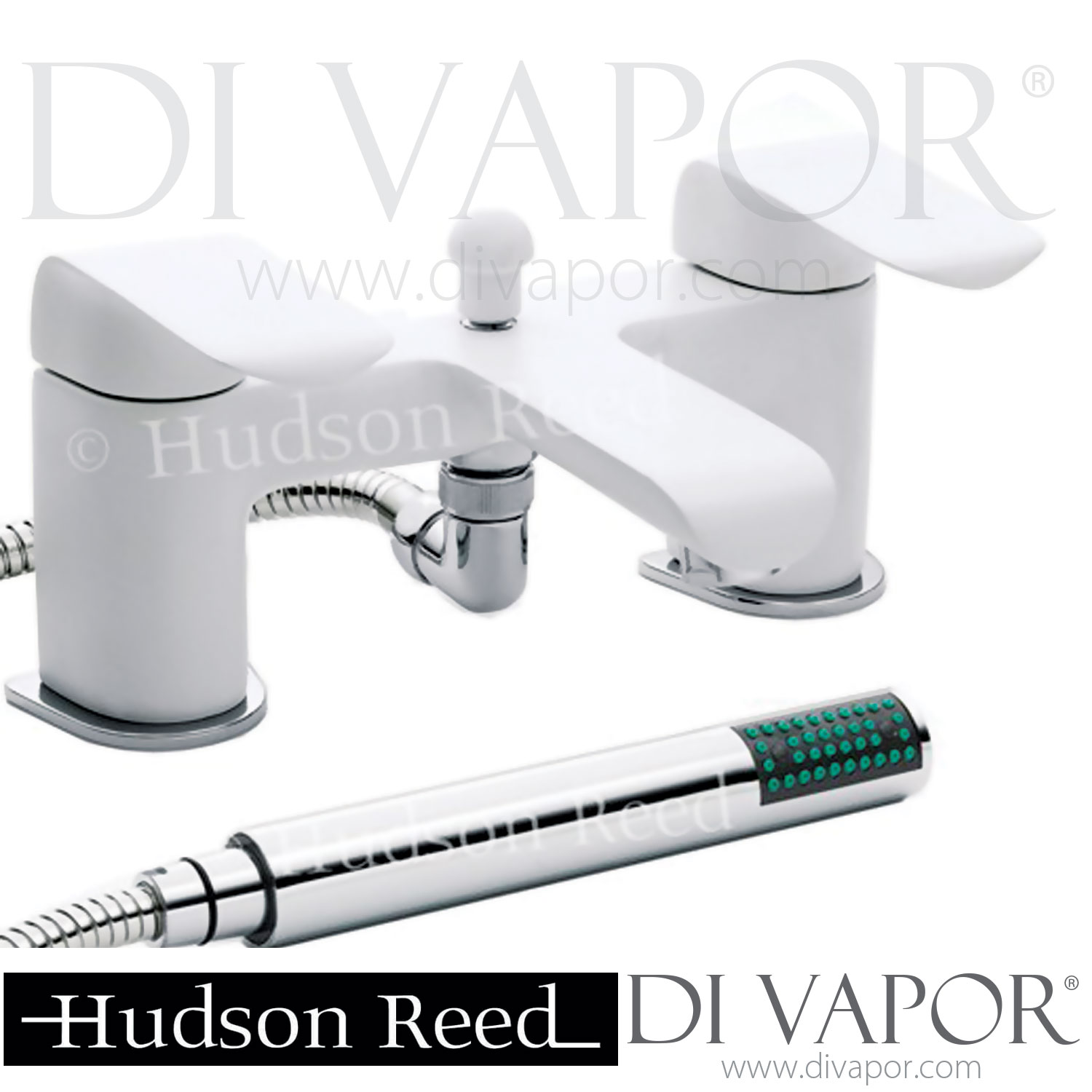 Hudson Reed / Ultra THE204 Hero Bath Shower Mixer (White) Spare Parts