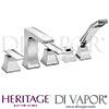 Heritage Hemsby 5 Taphole Bath Shower Mixer Spare Parts