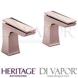 Heritage THPRG01 Hemsby Bath Taps - Rose Gold - Spare Parts