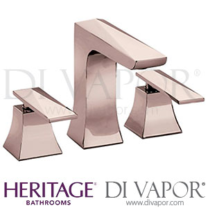 Heritage THPRG06 Hemsby 3 Taphole Basin Mixer - Rose Gold - Spare Parts