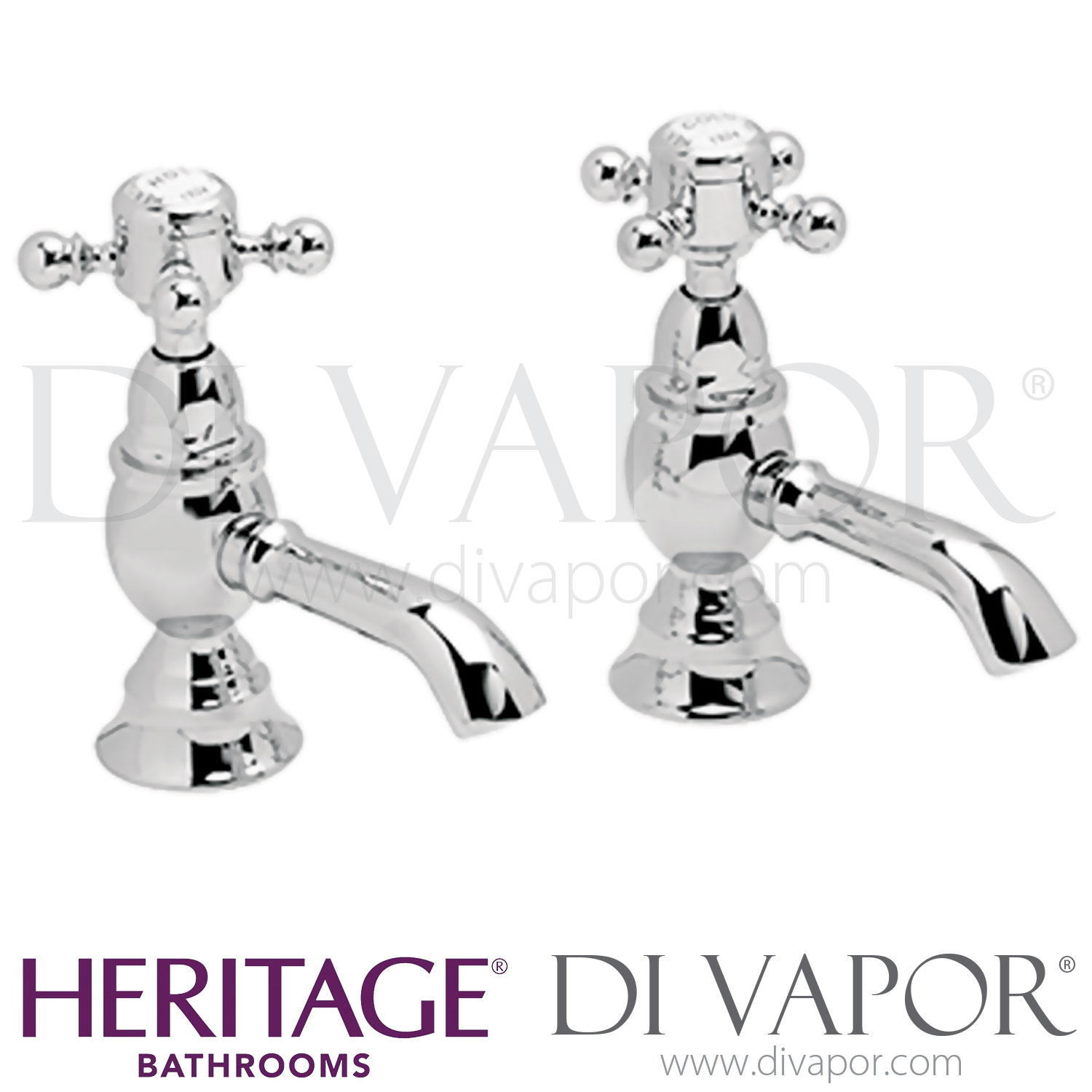 Heritage THRC00 Hartlebury Basin Pillar Taps Spare Parts