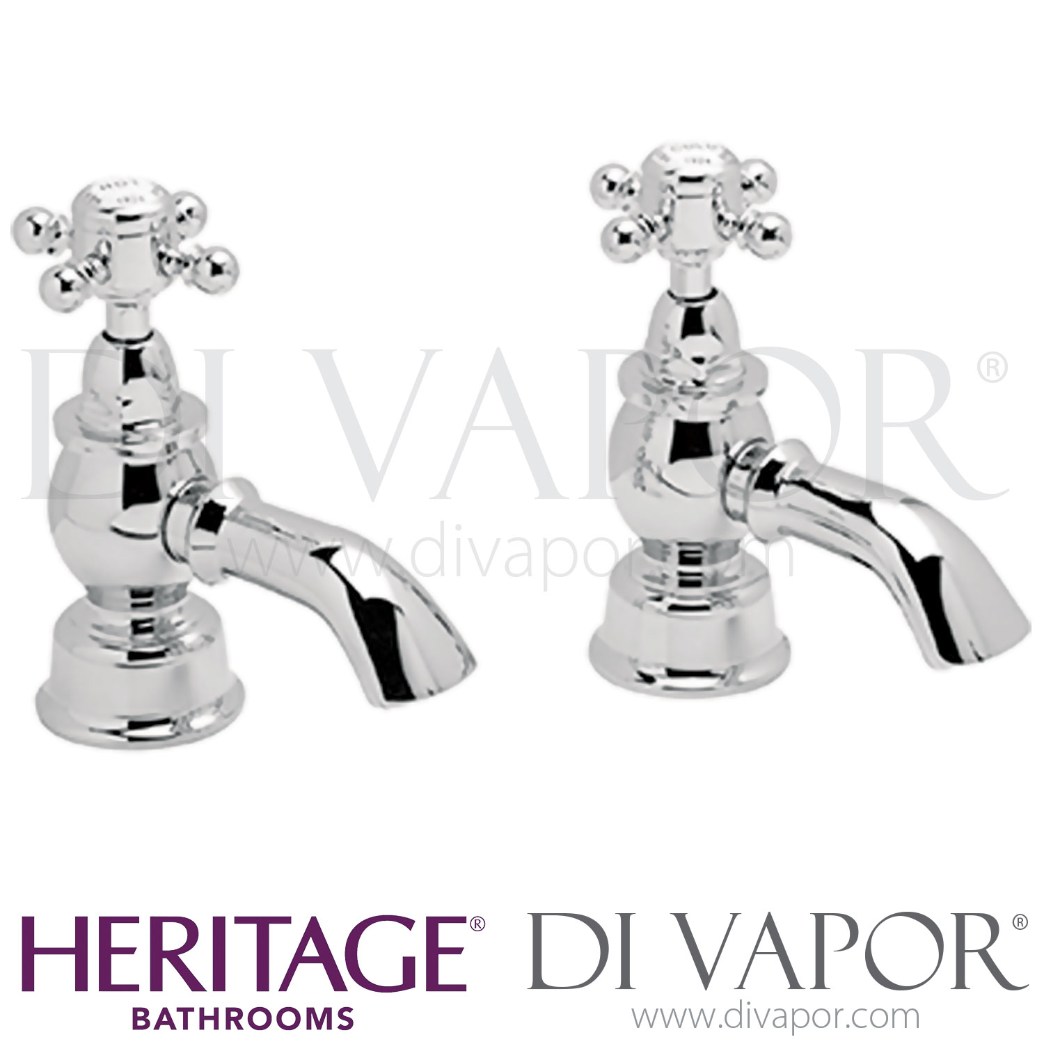 Heritage THRC01 Hartlebury Bath Pillar Taps Spare Parts