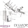 Drawing Heritage Hartlebury Bidet Mixer Spare