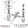 Drawing Heritage Hartlebury Bath Filler Spare