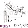 Drawing Heritage Hartlebury Bidet Mixer Spares