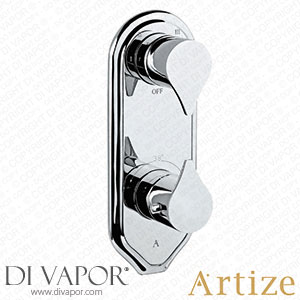 Artize TIA-CHR-73685N-P Tiaara In-wall Thermostatic Shower Valve with 4-Way Diverter Spare Parts