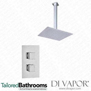 Tailored Bathrooms TIS0008C Concealed Thermostatic Shower Kit Spare Parts