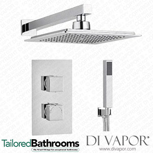 Tailored Bathrooms TIS0010 Concealed Thermostatic Shower Kit Spare Parts