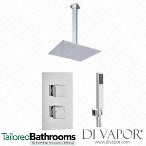 Tailored Bathrooms TIS0010C Concealed Thermostatic Shower Kit Spare Parts