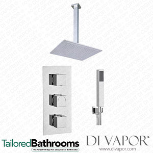 Tailored Bathrooms TIS0012C Concealed Thermostatic Shower Kit Spare Parts