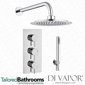 Tailored Bathrooms TIS0013 Concealed Thermostatic Shower Kit Spare Parts