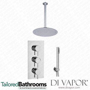 Tailored Bathrooms TIS0013C Concealed Thermostatic Shower Kit Spare Parts