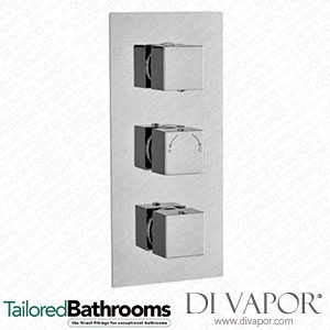 Tailored Bathrooms TIS0027 Concealed Thermostatic Shower Valve Spare Parts
