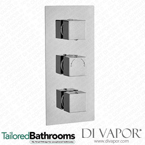 Tailored Bathrooms TIS0030 Concealed Thermostatic Shower Valve Spare Parts