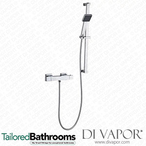 Tailored Bathrooms TIS0037 Plumb Essentials Thermostatic Shower Riser Kit Spare Parts
