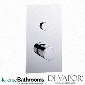 Tailored Bathrooms TIS0096 Concealed Thermostatic Push Button Shower Valve Spare Parts