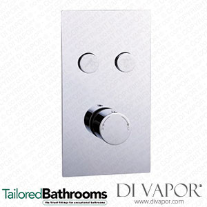 Tailored Bathrooms TIS0098 Concealed Thermostatic Push Button Shower Valve Spare Parts